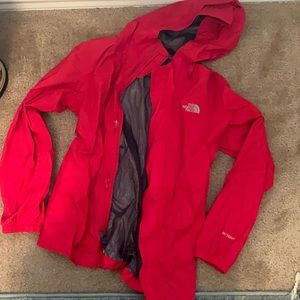 North face light weight rain jacket